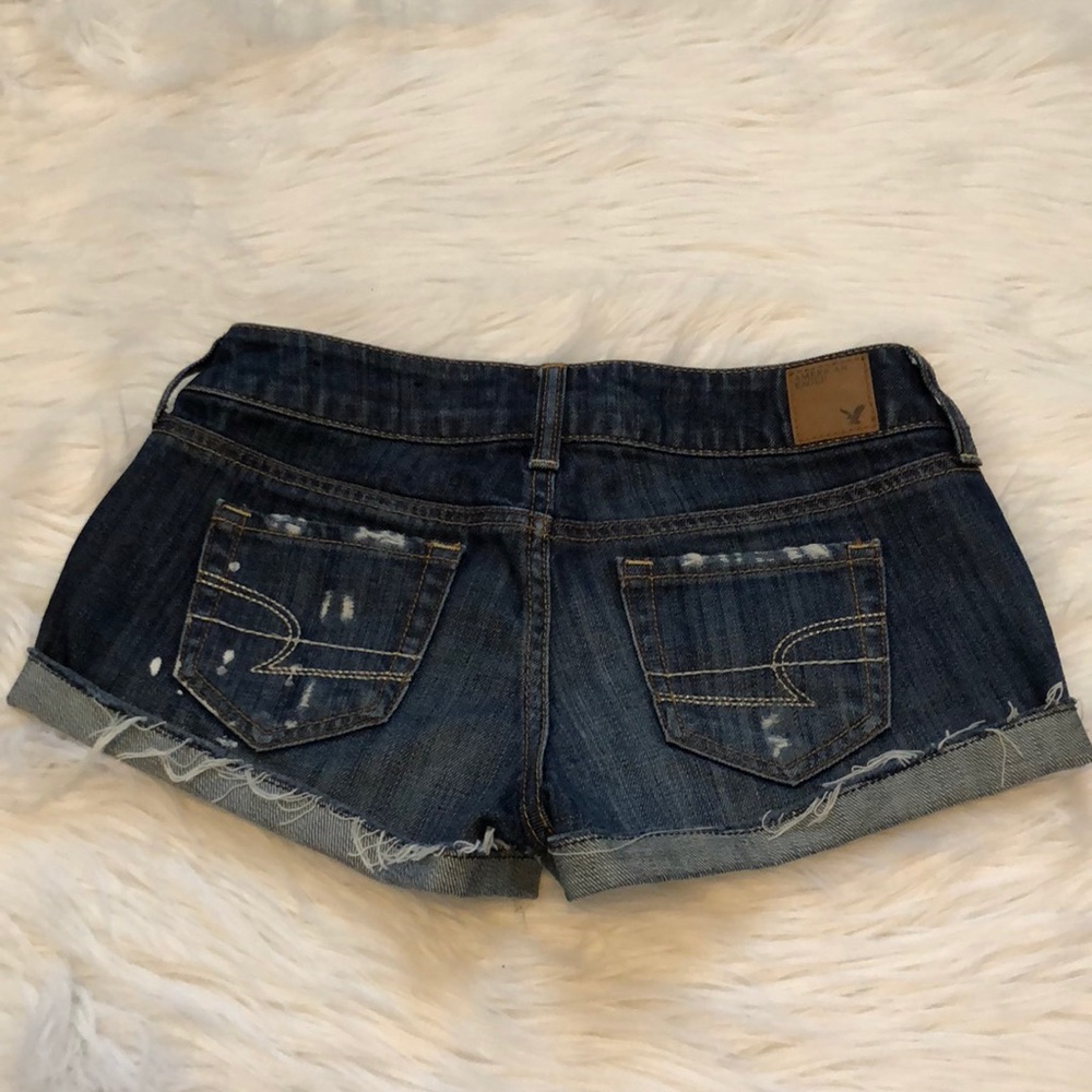 American Eagle Denim Shorts Size 00